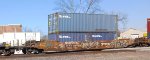 DTTX 645825 and three containers